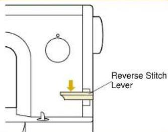 BABY LOCK Quilters Choice Professional BLQP - Reverse Stitch Lever - 1