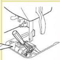 BABY LOCK Quilters Choice Professional BLQP - Changing the Feed Pin - 3