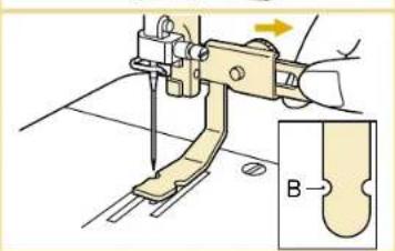 BABY LOCK Quilters Choice Professional BLQP - Pied pour fermeture à glissière - 9