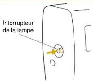 BABY LOCK Quilters Choice Professional BLQP - Interrupteur de la lampe - 1