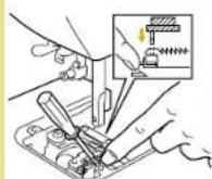 BABY LOCK Quilters Choice Professional BLQP - Changing the Feed Pin - 5