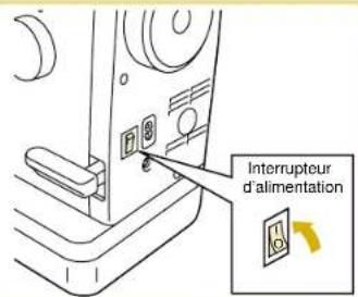 BABY LOCK Quilters Choice Professional BLQP - Interrupteur d'alimentation - 1