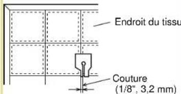 BABY LOCK Quilters Choice Professional BLQP - Pied 1/4" - 3