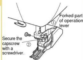 BABY LOCK Quilters Choice Professional BLQP - Note - 1