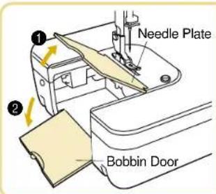 BABY LOCK Quilters Choice Professional BLQP - CAUTION-Moving parts - 1