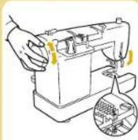 BABY LOCK Quilters Choice Professional BLQP - Remplacement de I'ergot d'entraînement - 2