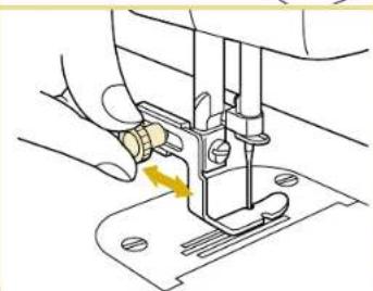 BABY LOCK Quilters Choice Professional BLQP - Changement du pied-de-biche (Pied pour fermeture à glissière) - 3
