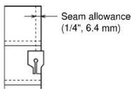 BABY LOCK Quilters Choice Professional BLQP - 1/4" Foot - 1