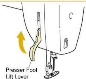 BABY LOCK Quilters Choice Professional BLQP - Presser Foot Lift Lever - 1