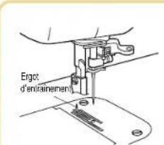 BABY LOCK Quilters Choice Professional BLQP - Entrainement par ergot (pour les tissus difficiles à manipuler) - 4
