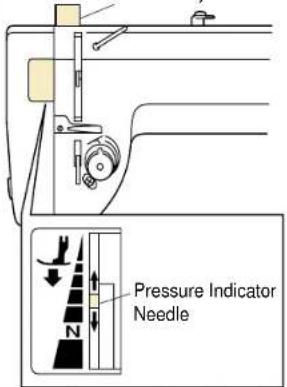 BABY LOCK Quilters Choice Professional BLQP - Presser Foot Pressure Adjustment Dial - 1