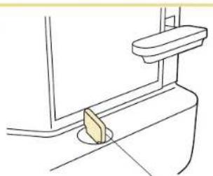 BABY LOCK Quilters Choice Professional BLQP - Feed Dog Adjustment Knob - 1