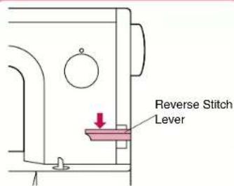 BABY LOCK Jane BL500A - Reverse Stitch Lever - 1