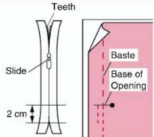 BABY LOCK Jane BL500A - Invisible Zipper Foot - 1