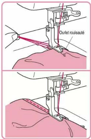 BABY LOCK Jane BL500A - Pied pour ourlet rouleauté - 2