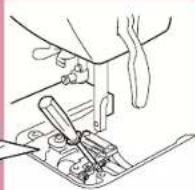 BABY LOCK Jane BL500A - Remplacement de l'ergot d'entraînement - 3