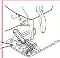 BABY LOCK Jane BL500A - Changing the Feed Pin - 3