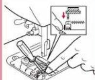 BABY LOCK Jane BL500A - Remplacement de l'ergot d'entraînement - 5