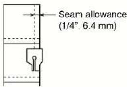 BABY LOCK Jane BL500A - 1/4" Foot - 1