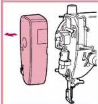 BABY LOCK Jane BL500A - Changing Light Bulbs - 2