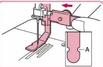 BABY LOCK Jane BL500A - Pied pour fermeture à glissière - 1