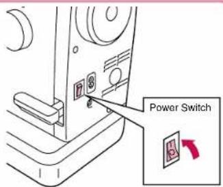 BABY LOCK Jane BL500A - Power Switch - 1