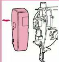 BABY LOCK Jane BL500A - Remplacement de l'ampoule - 2