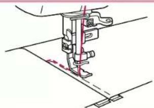 BABY LOCK Jane BL500A - ●Pied double-entrainment - 7
