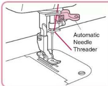 BABY LOCK Jane BL510A - Using the Automatic Needle Threader - 1