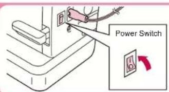 BABY LOCK Jane BL510A - Main Power Switch - 3