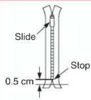 BABY LOCK Jane BL510A - Zipper Foot - 2