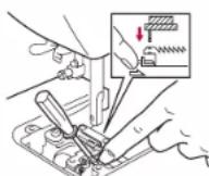 BABY LOCK Jane BL510A - Remplacement de l'ergot d'entraînement - 5