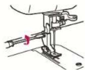 BABY LOCK Jane BL510A - Entraînement par ergot (pour les tissus difficiles à manipuler) - 3
