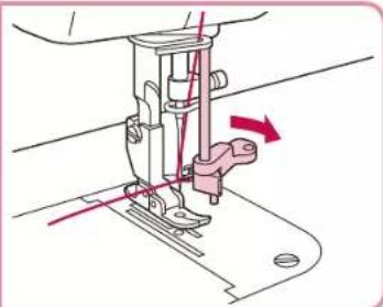 BABY LOCK Jane BL510A - Utilisation de l'enfileur automatique - 4