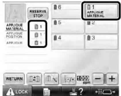 BABY LOCK Endurance 2 BND92 - A specific needle bar number for appliqué - 1