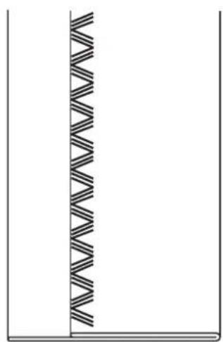 SILVERCREST SNM 33 B1 - Triple straight stitch: (A) - 2
