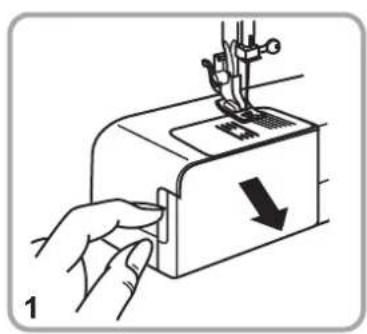 SILVERCREST SNM 33 B1 - Inserting the bobbin - 1