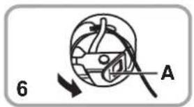 SILVERCREST SNM 33 B1 - Inserting the bobbin - 7