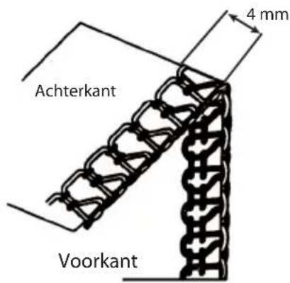 Micromaxx MD16600 - Eng- en wijdmazig met drie draden afhechten - 1