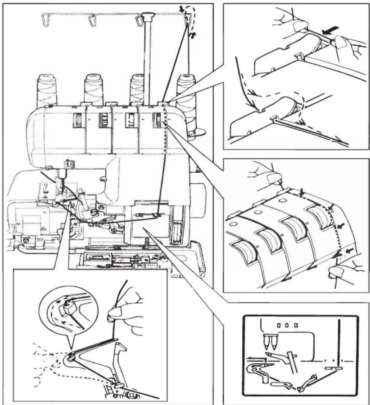 Micromaxx MD16600 - Enfi lage dans le boucleur inférieur - 1