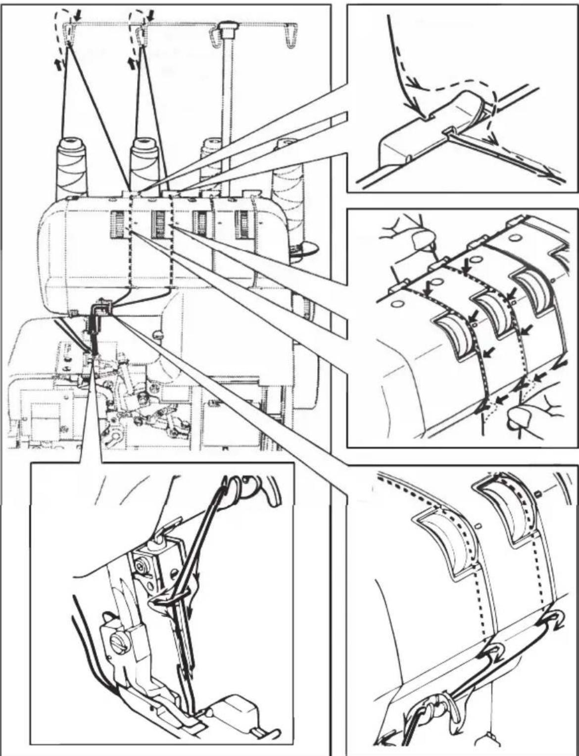 Micromaxx MD16600 - Draad in de naalden rijgen - 2