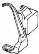 PFAFF Hobby 875 - Applicazione piedino per rammendo (fig. P): - 1