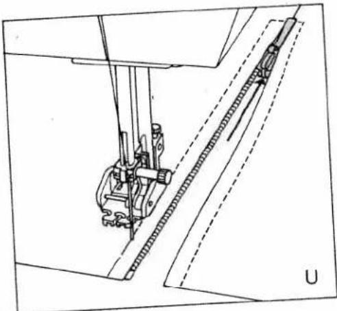 PFAFF Hobby 875 - Insertion d'une fermeture à glissière couverte - 1