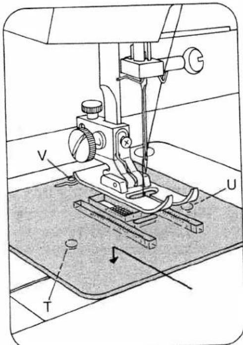 PFAFF Hobby 302 - Geradstich nahen - 2