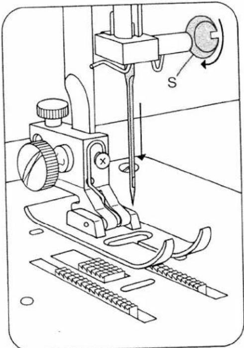 PFAFF Hobby 302 - Geradstich nahen - 1