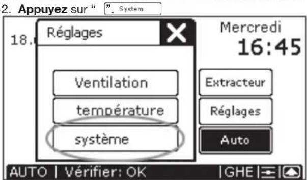 ZEHNDER ComfoControl Luxe - Réglage de retardements - 2