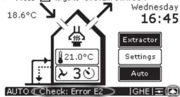 ZEHNDER ComfoControl Luxe - What to do in the event of a malfunction - 1