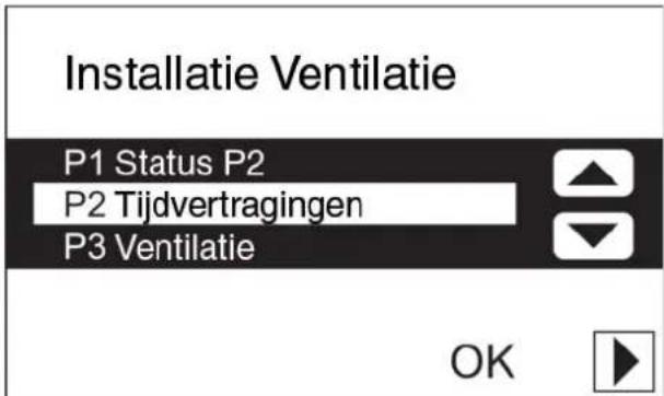 ZEHNDER ComfoControl Luxe - Toegang tot P-menu's - 7