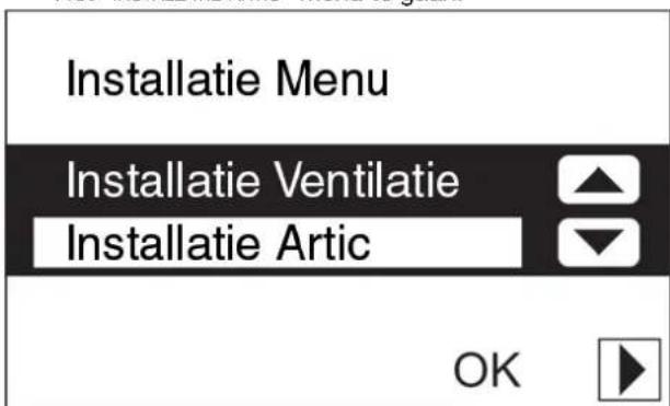 ZEHNDER ComfoControl Luxe - Toegang tot P-menu's - 3