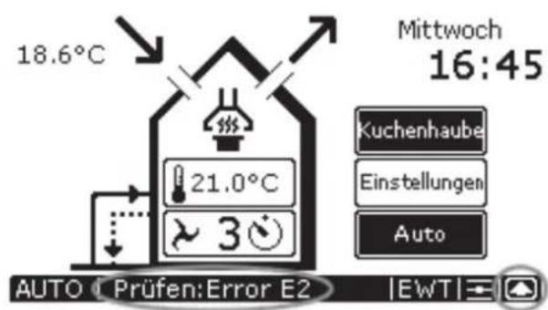 ZEHNDER ComfoControl Luxe - Was tun im Falle einer Störung? - 1